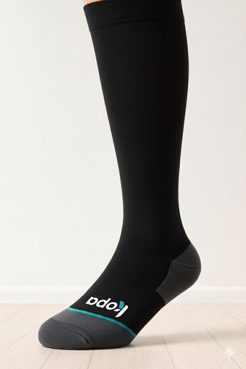 Knee-High Compression Sock
